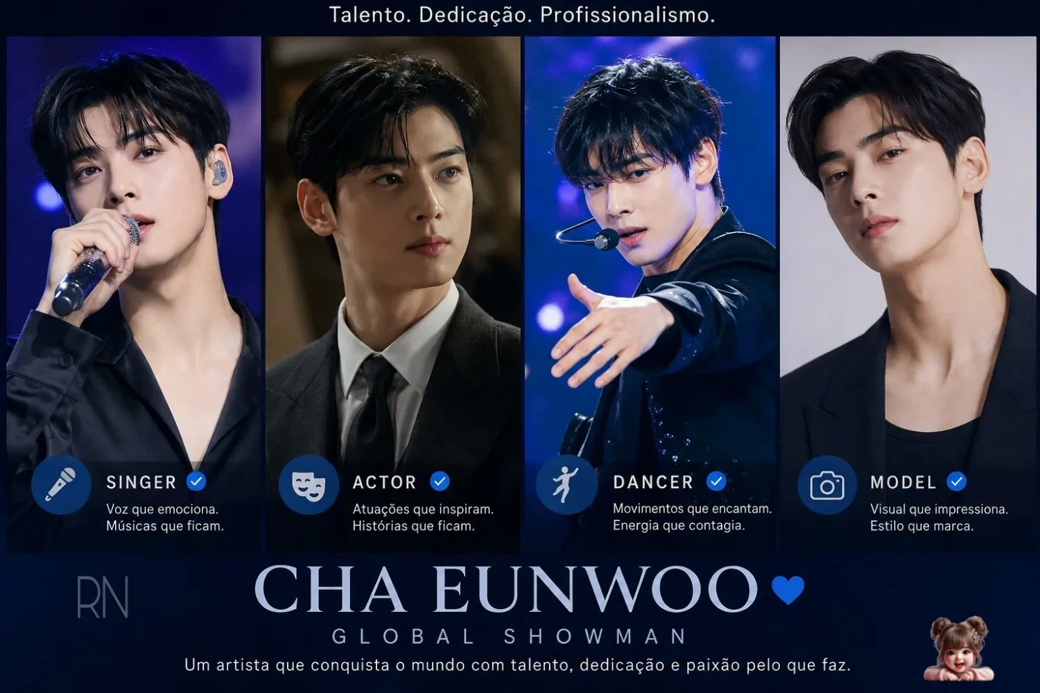 Recent activity shot of Cha Eunwoo