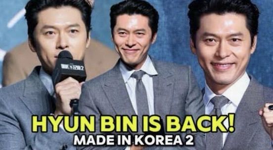 A moment captured by a fan of Hyun Bin