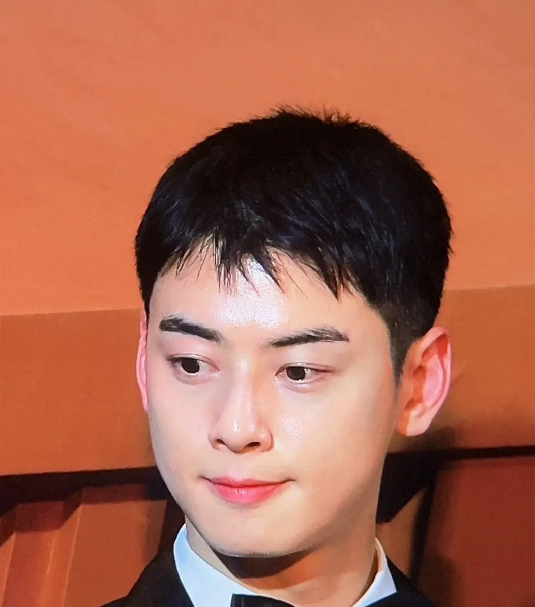 Behind-the-scenes cut of Cha Eunwoo