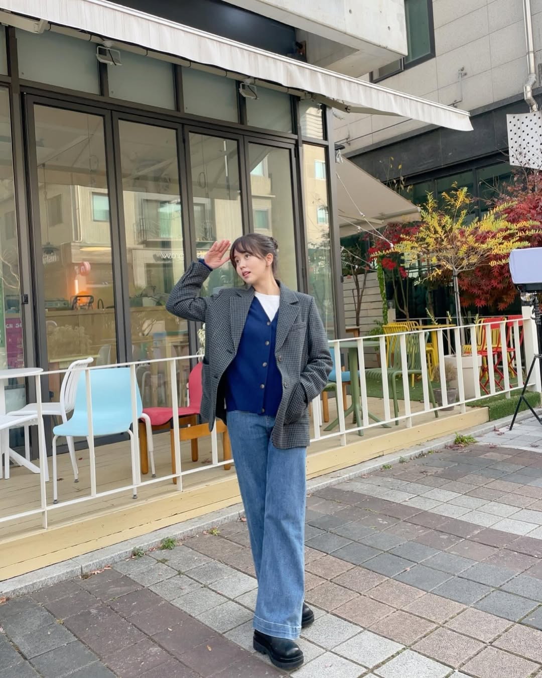 粉丝拍下的金所炫瞬间