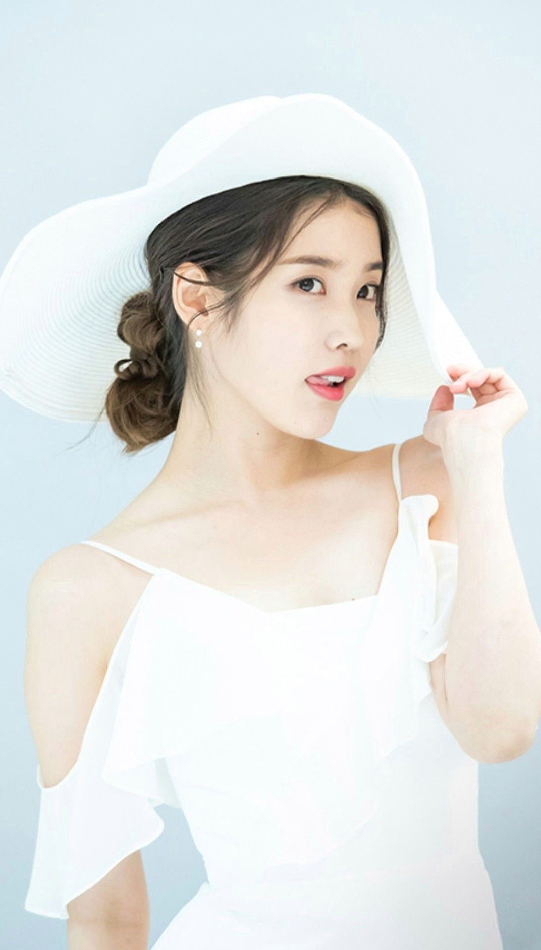 A moment captured by a fan of IU