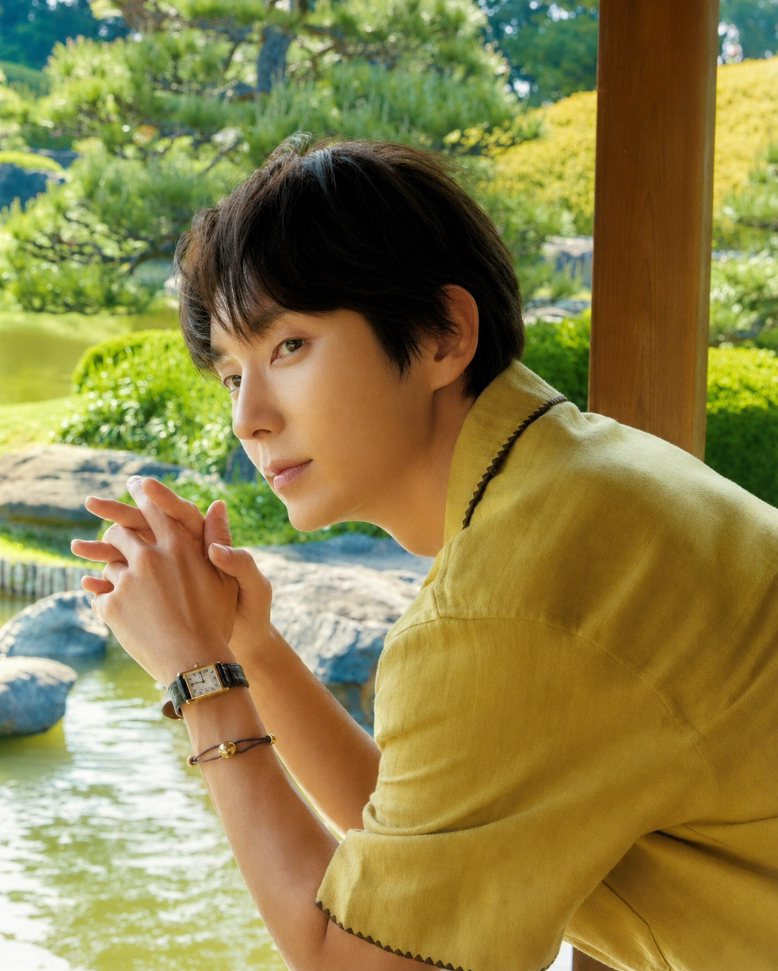 Behind-the-scenes cut of Lee Joongi
