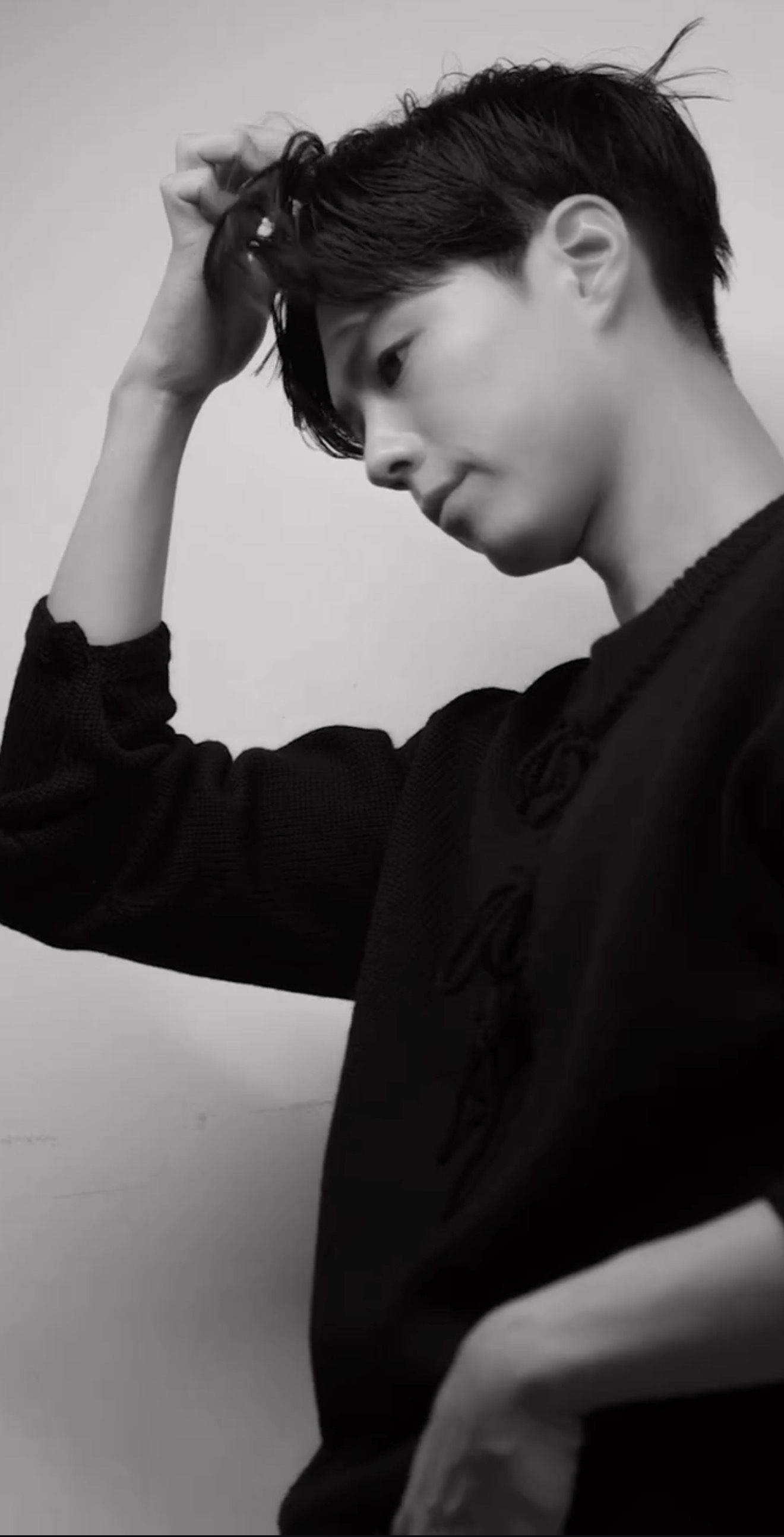 Special wallpaper made by Park Bogum's fans