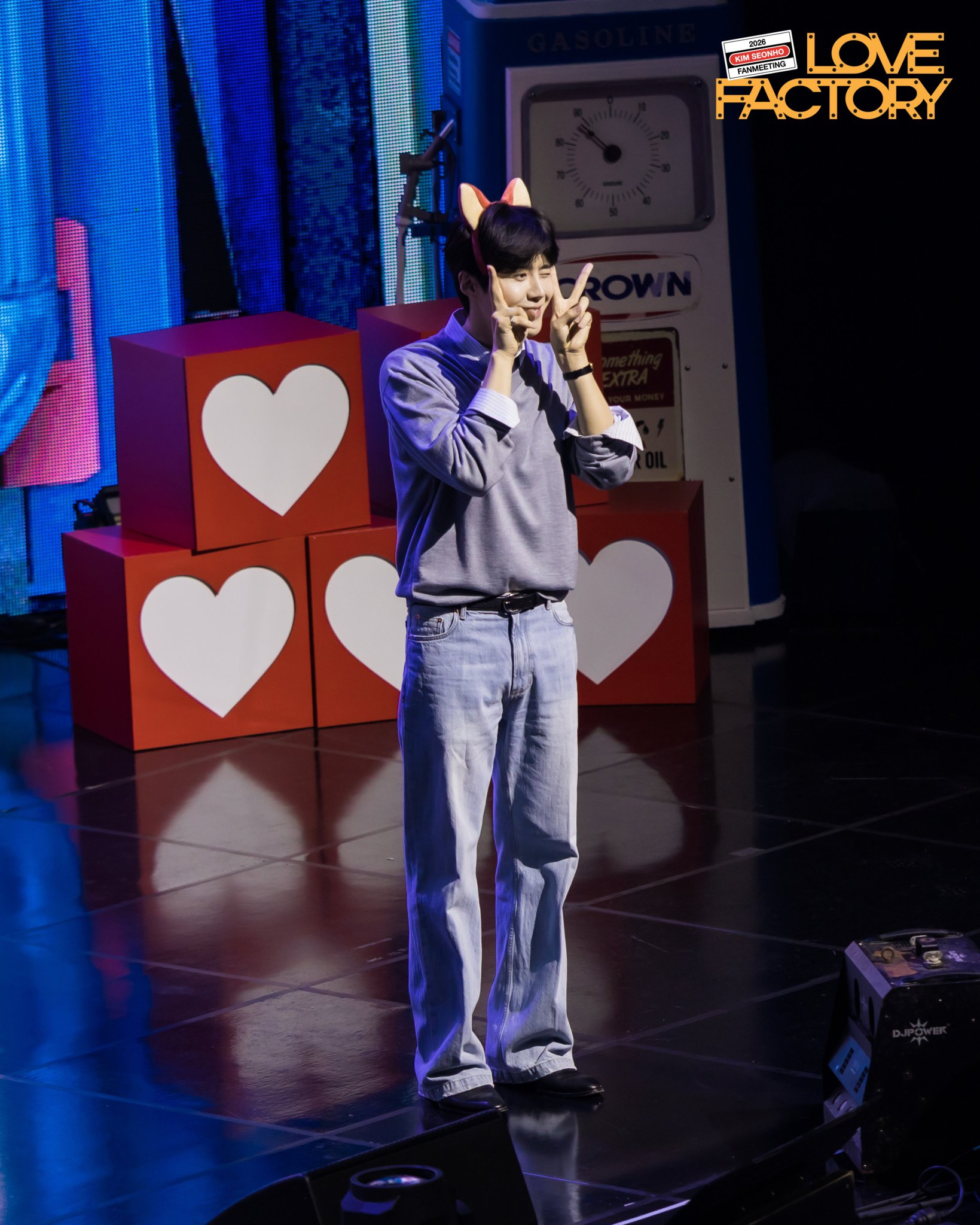 Behind-the-scenes cut of Kim Seonho