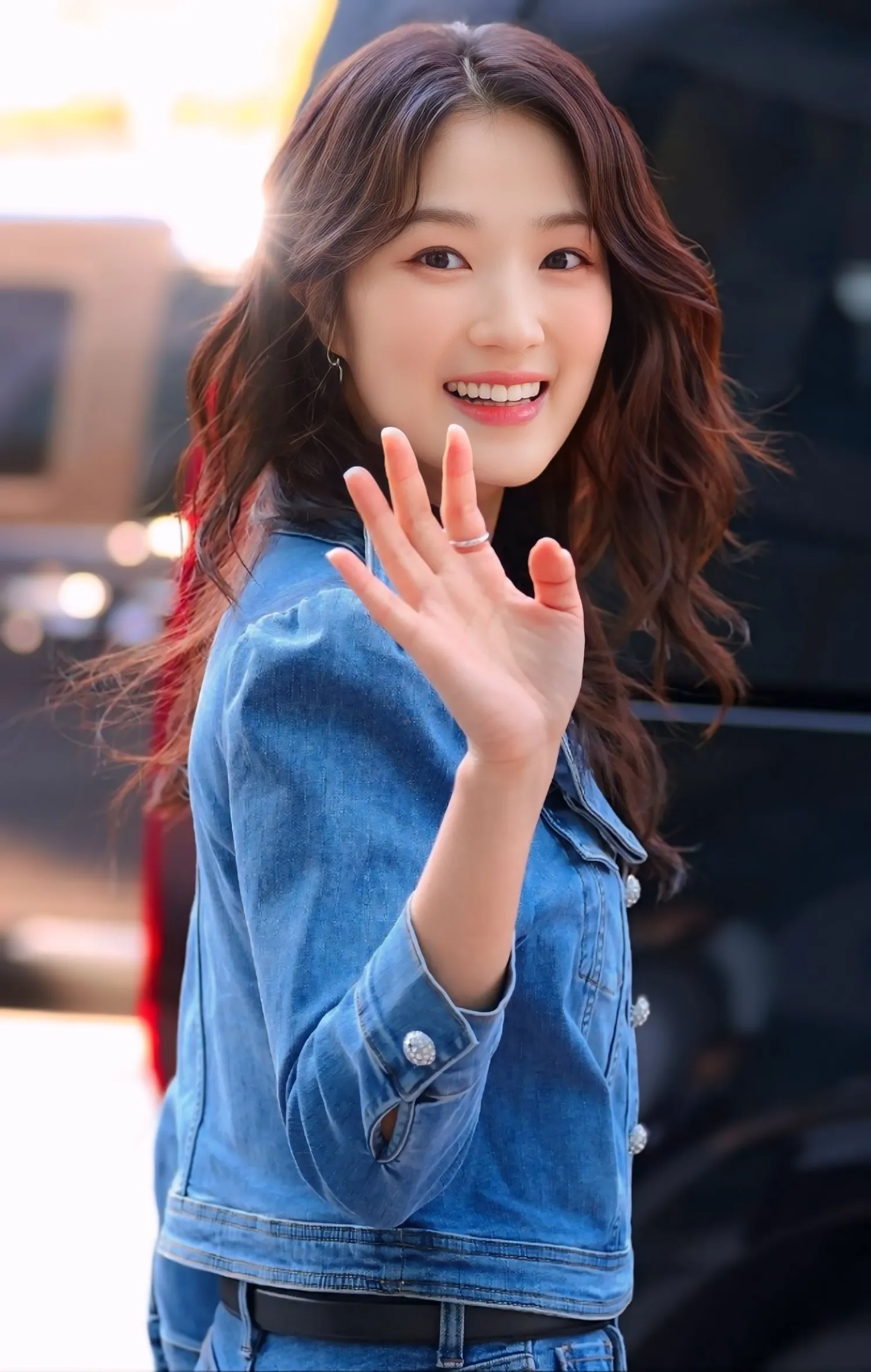 A moment captured by a fan of Kim Hyeyoon