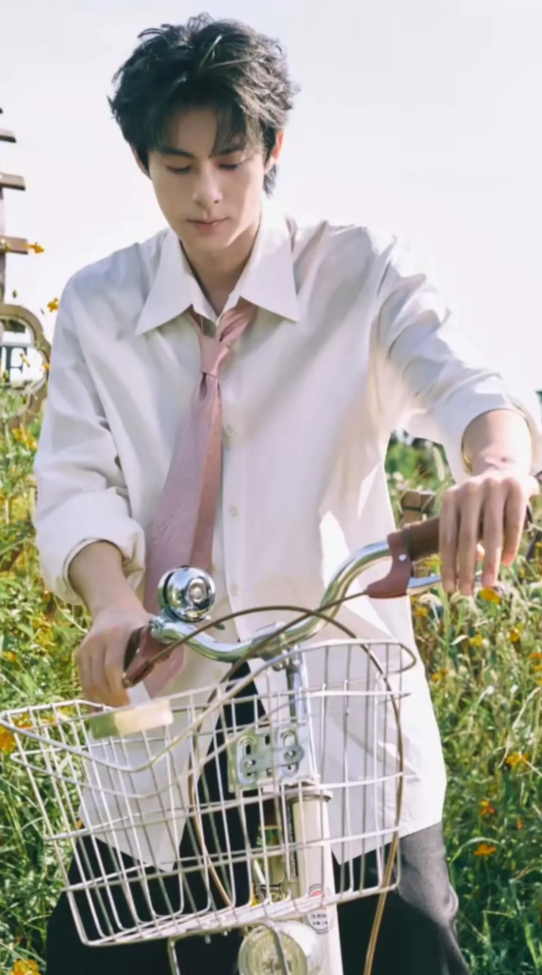 Emotional wallpaper shared by fans for Dylan Wang