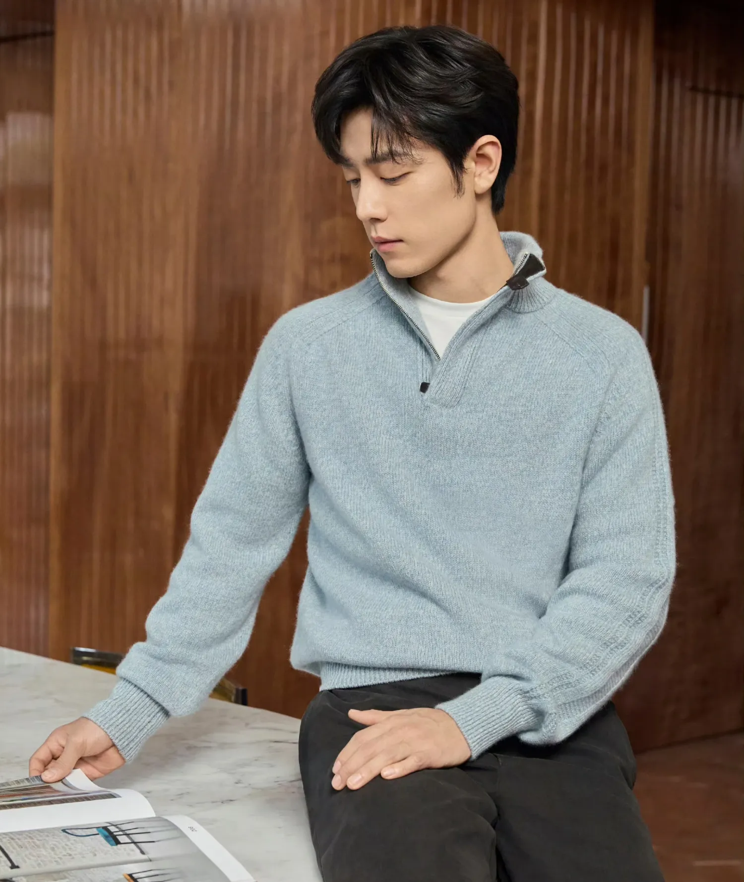 Latest photo of Xiao Zhan