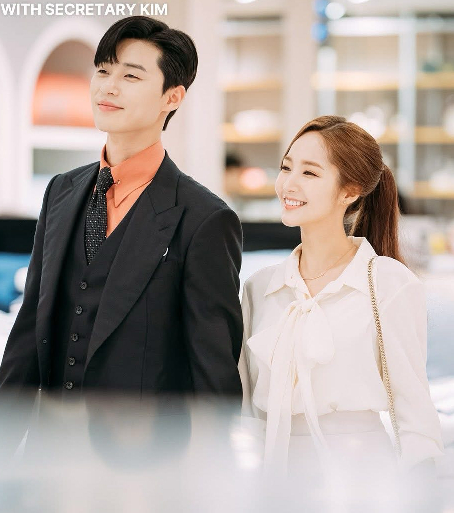 A moment captured by a fan of Park Minyoung