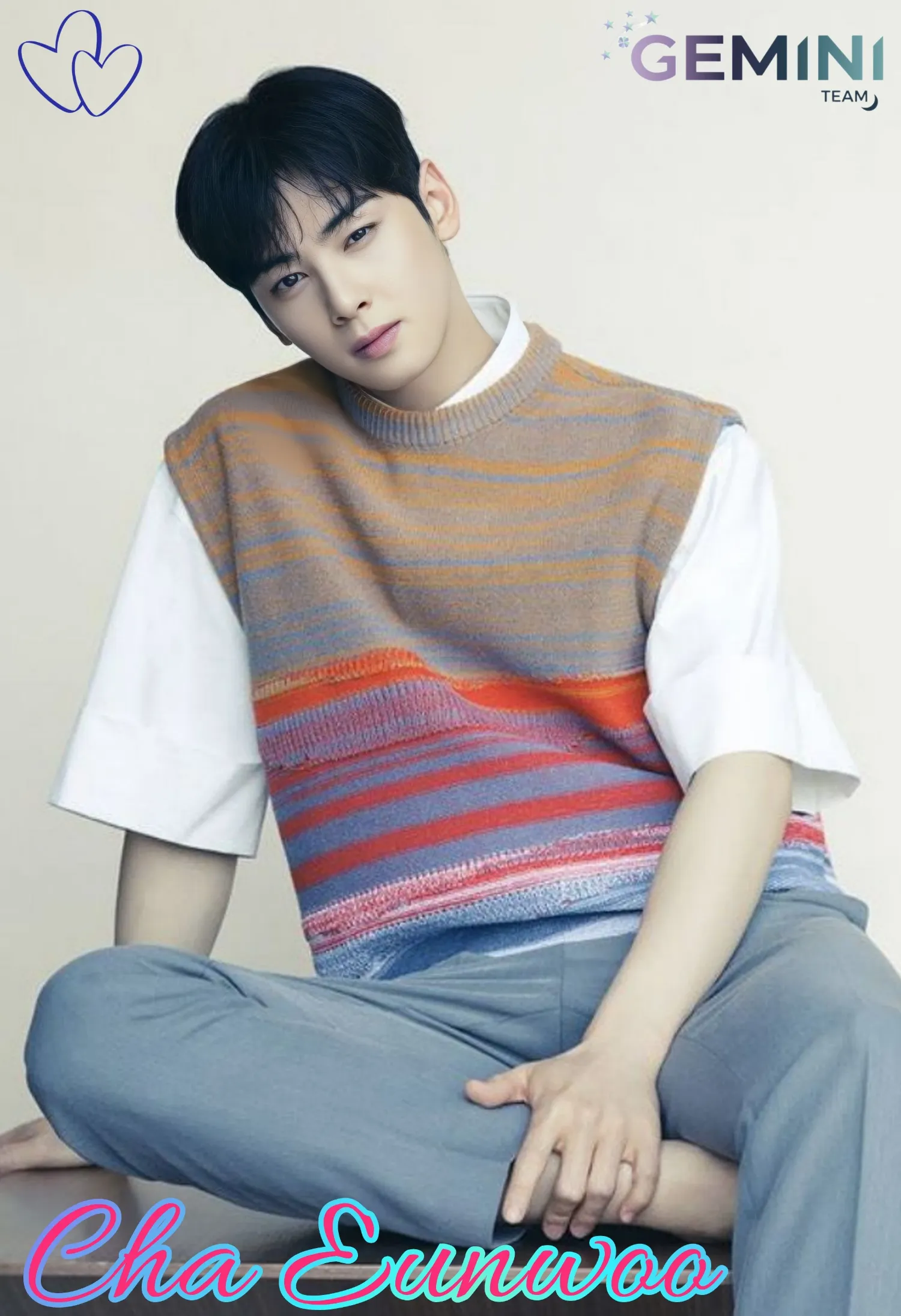 Recent activity shot of Cha Eunwoo