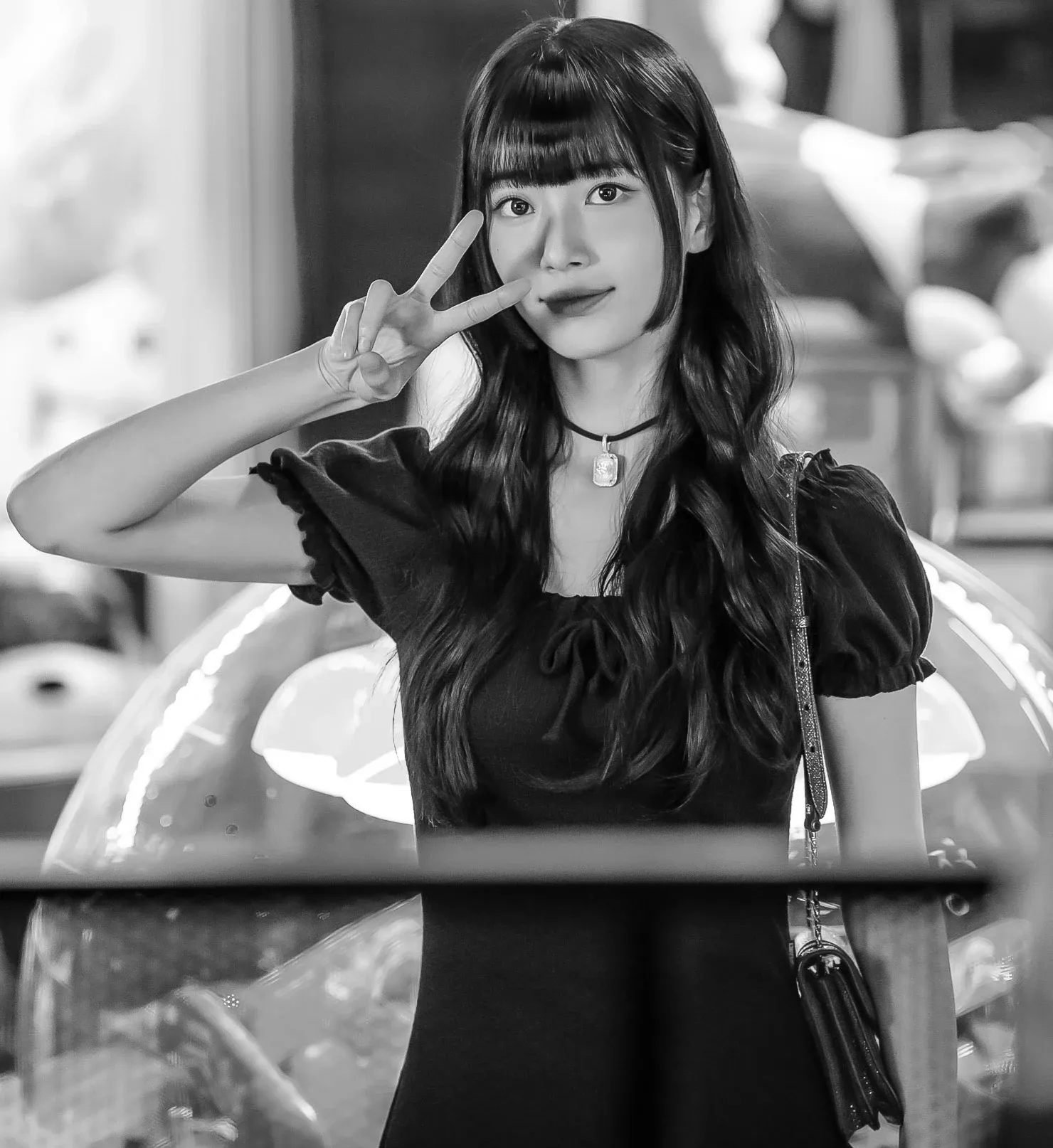 A moment captured by a fan of Bae Suzy