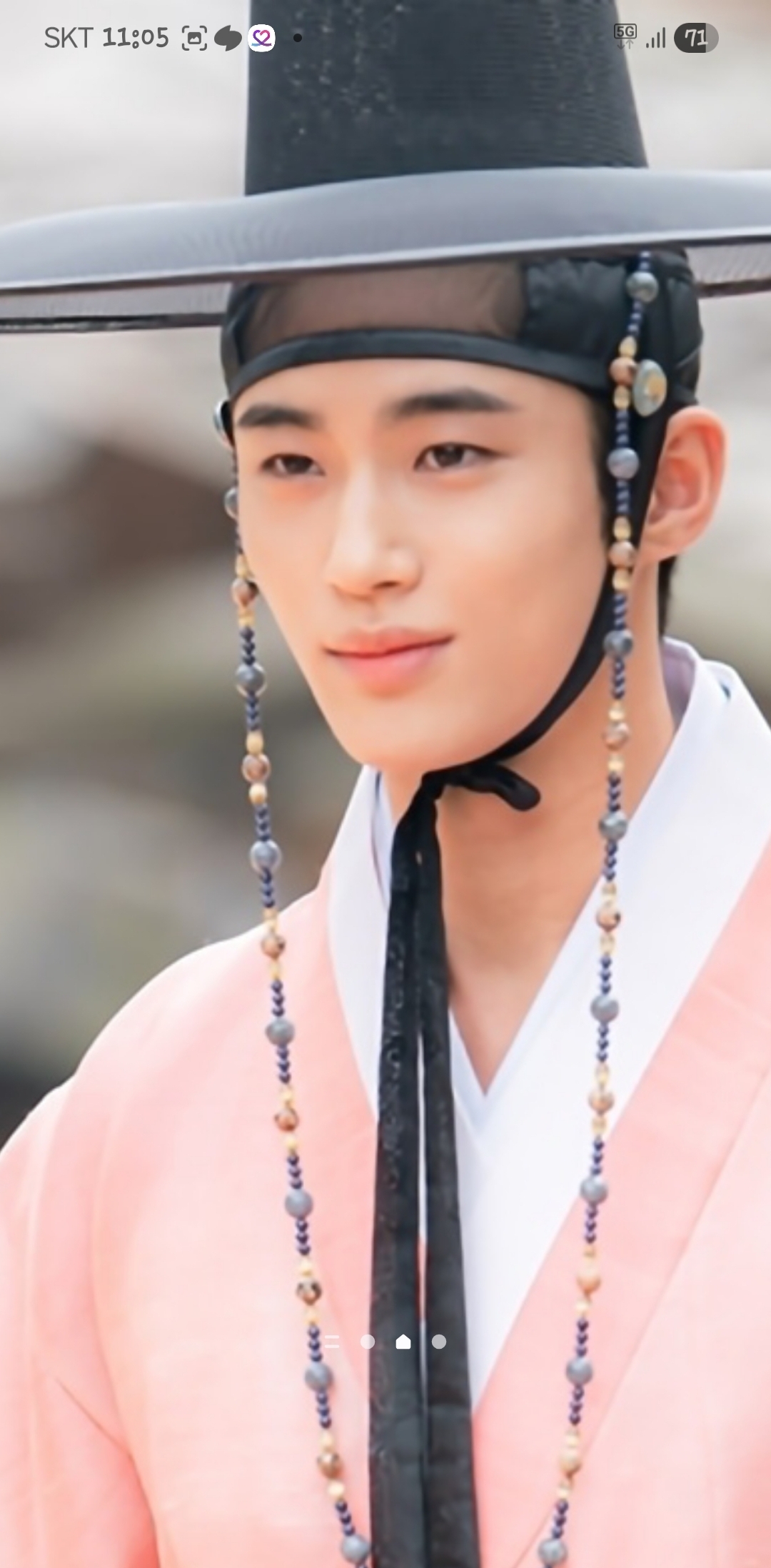 Special wallpaper made by Byeon Wooseok's fans