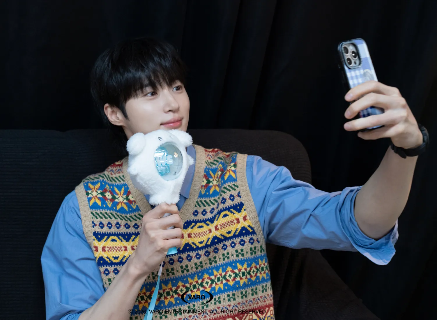 Recent activity shot of Byeon Wooseok