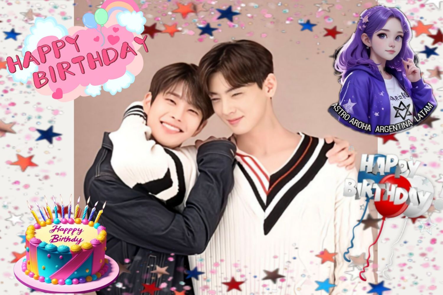 Recent activity shot of Cha Eunwoo