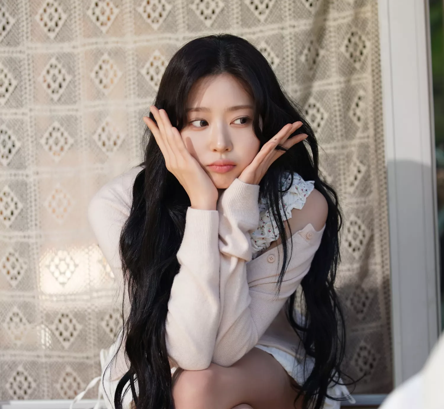 A moment captured by a fan of Kim Minju