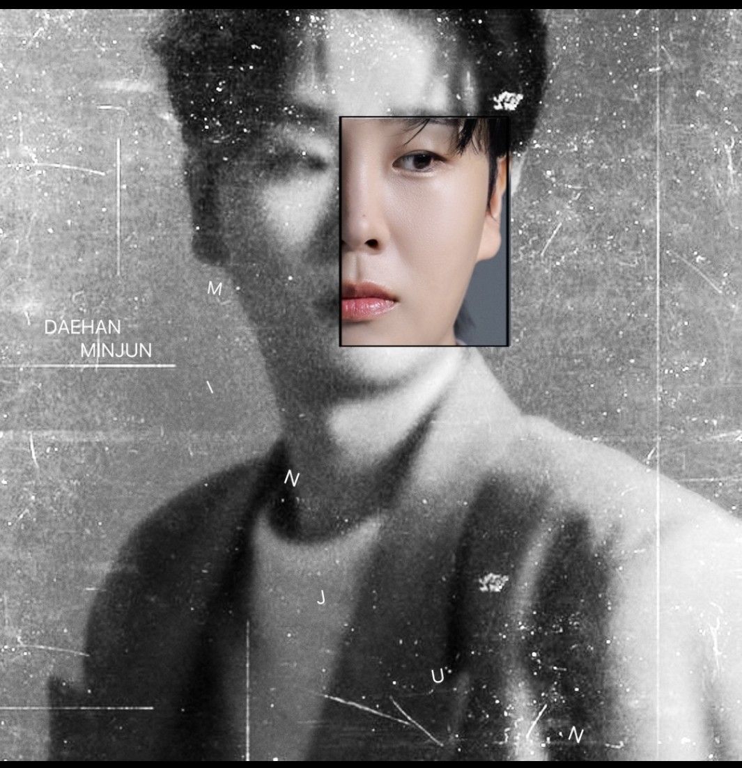 Behind-the-scenes cut of Song Minjun