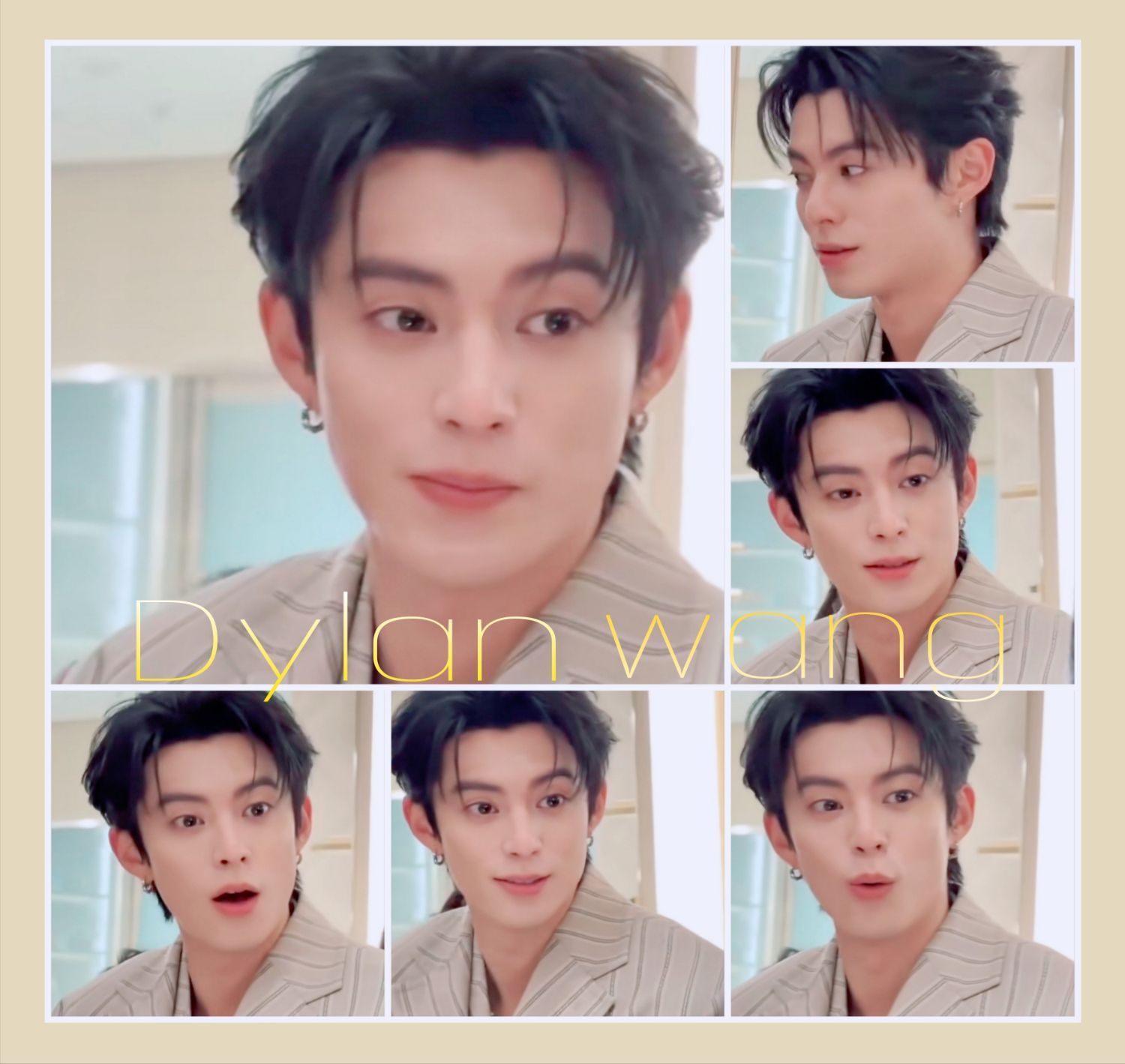 A moment captured by a fan of Dylan Wang