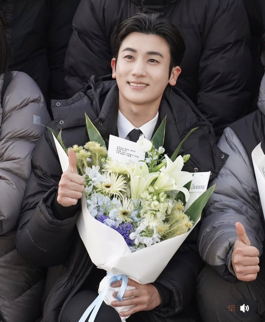 Recent activity shot of Park Hyungsik