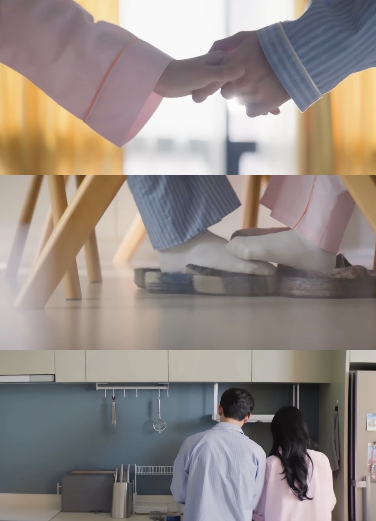 Behind-the-scenes cut of Kim Jiwon