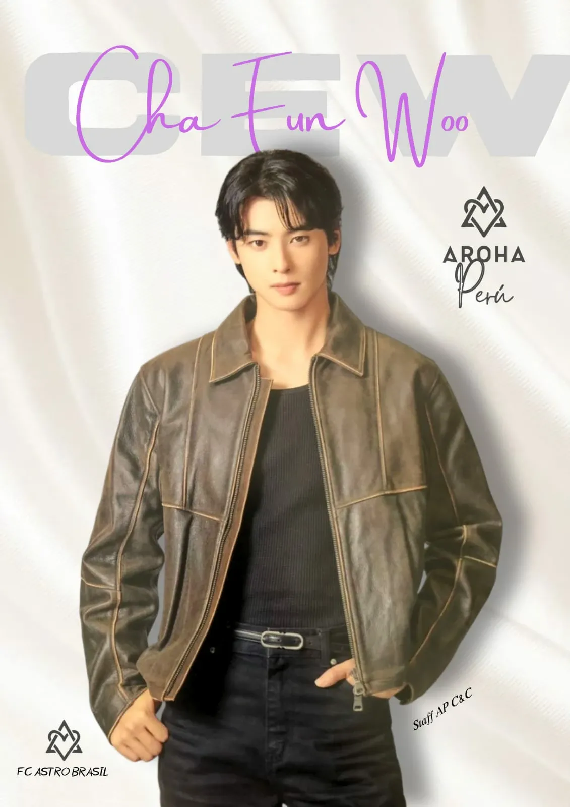 Behind-the-scenes cut of Cha Eunwoo