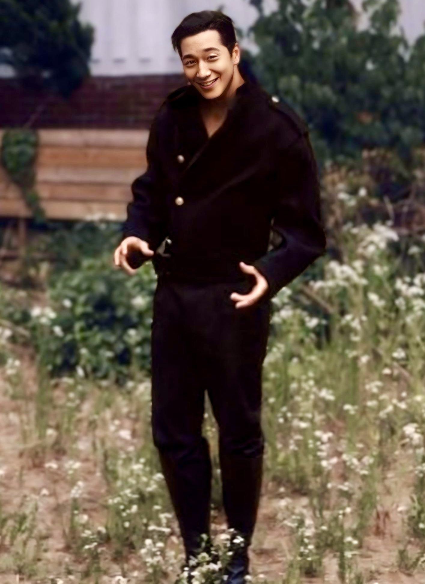 Behind-the-scenes cut of Son Seokkoo