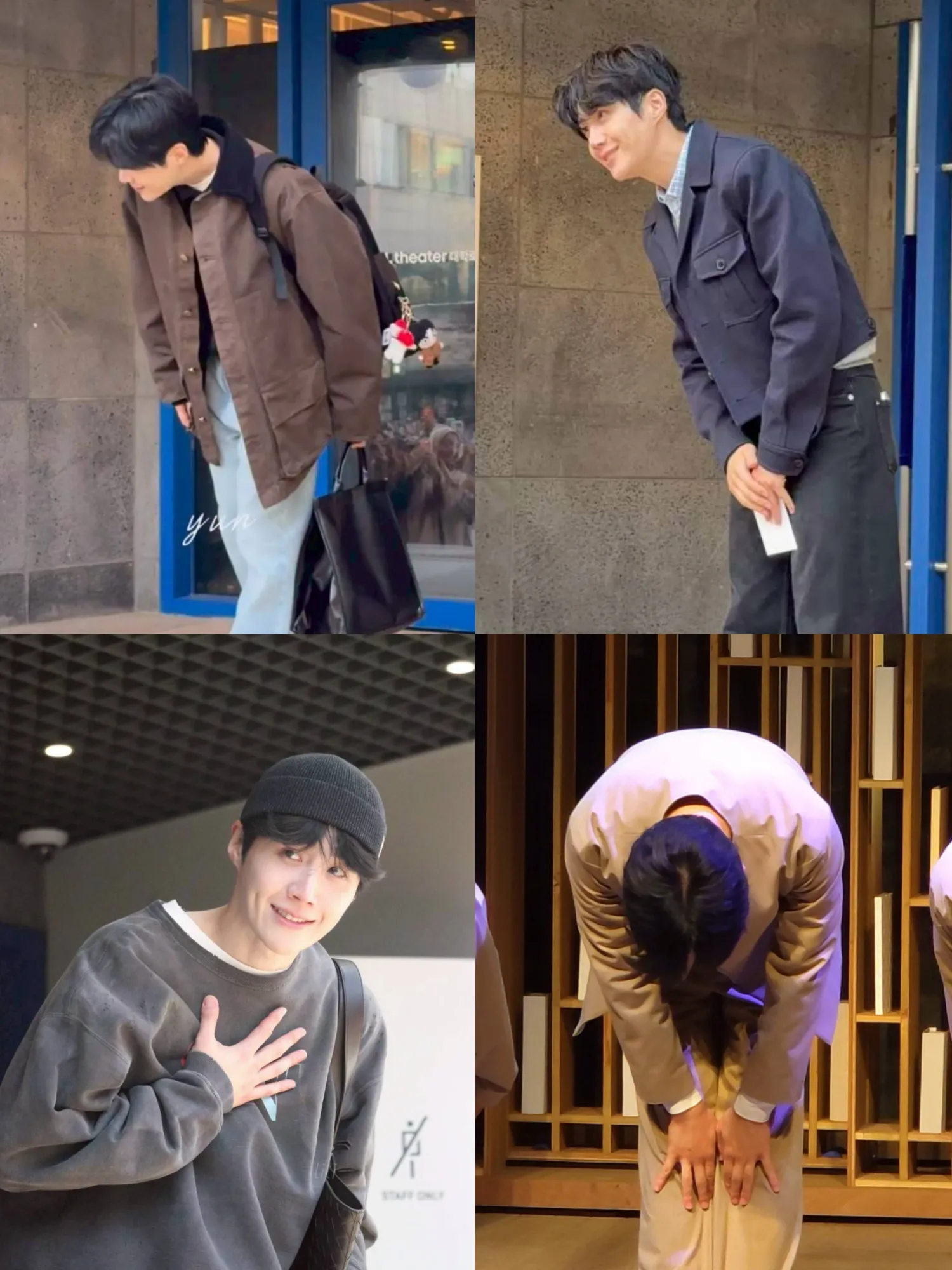 Behind-the-scenes cut of Kim Seonho