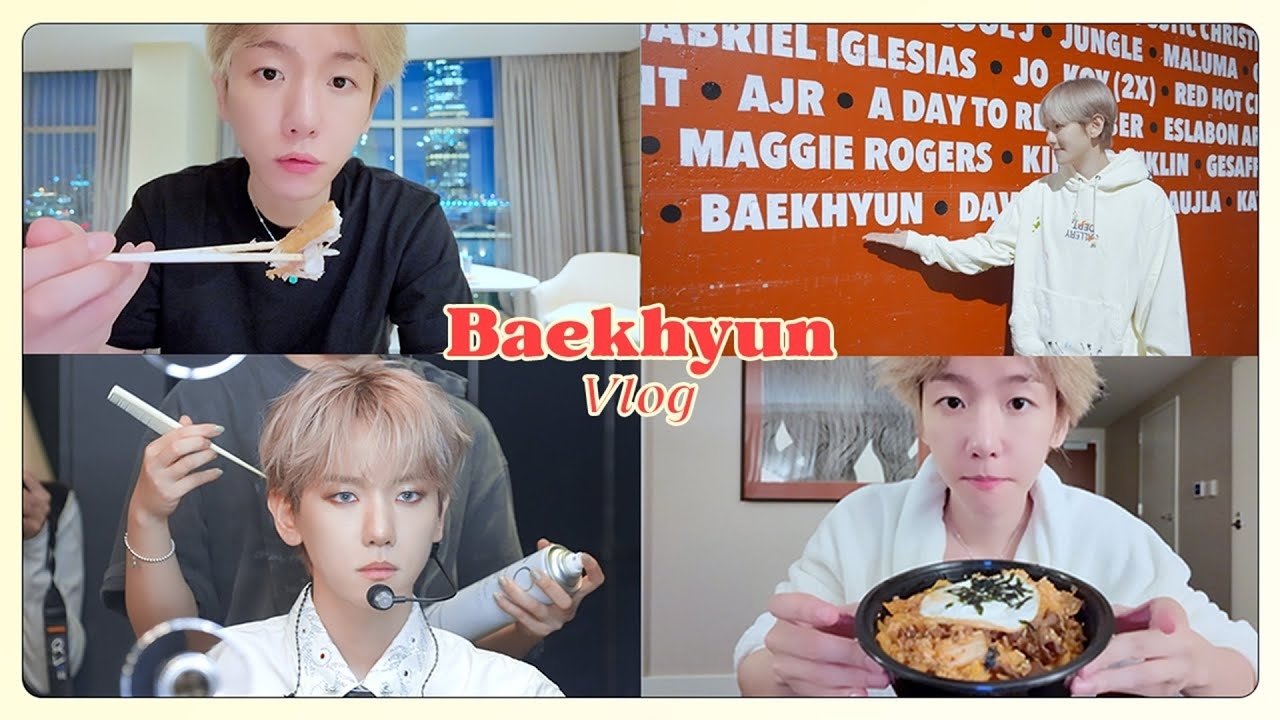 A moment captured by a fan of Baekhyun