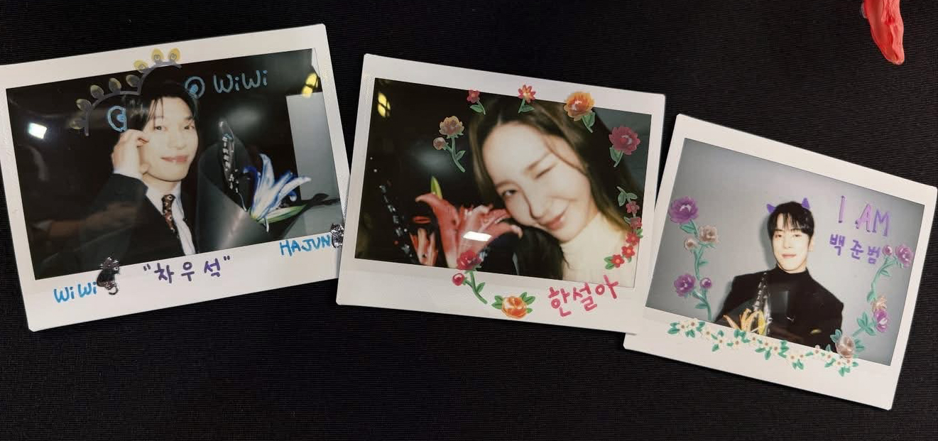 粉絲拍下的朴敏英瞬間