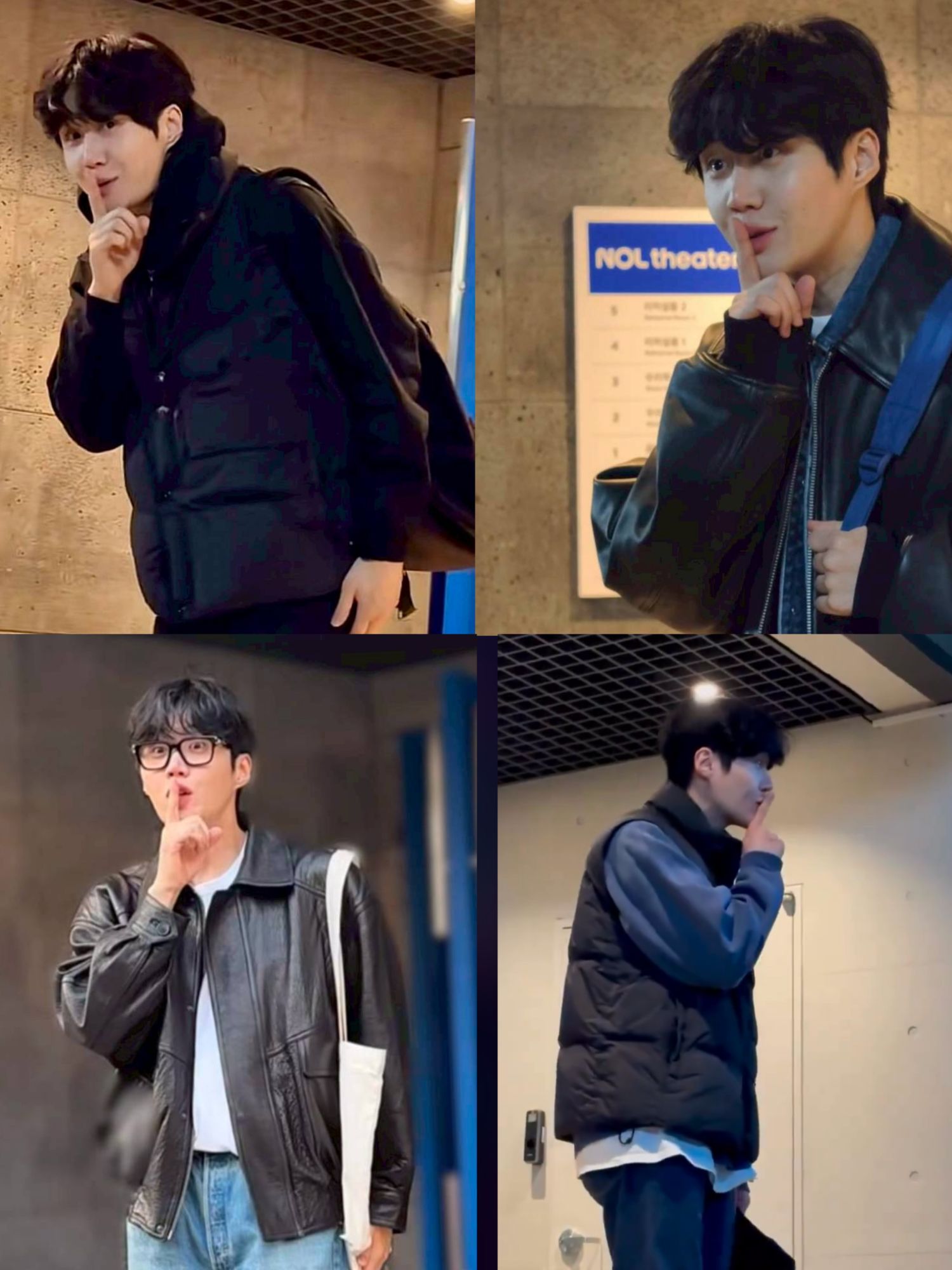 Behind-the-scenes cut of Kim Seonho