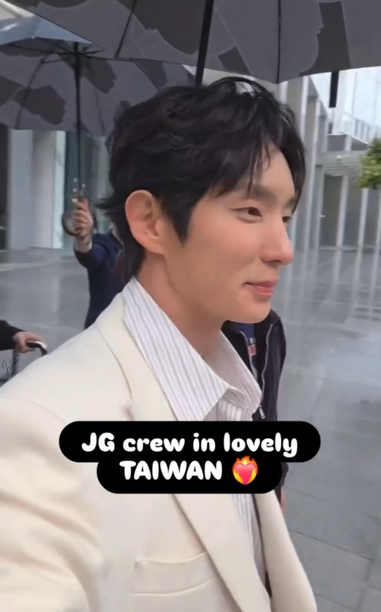 Recent activity shot of Lee Joongi