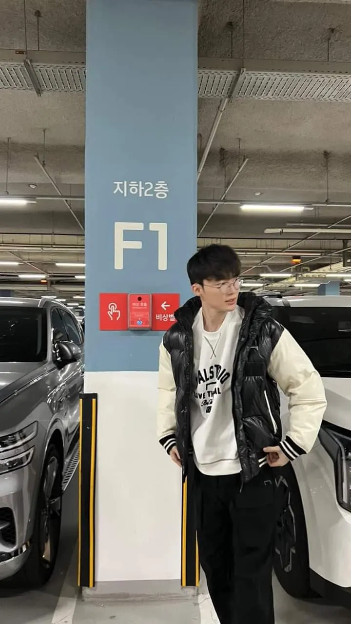 Recent activity shot of Faker