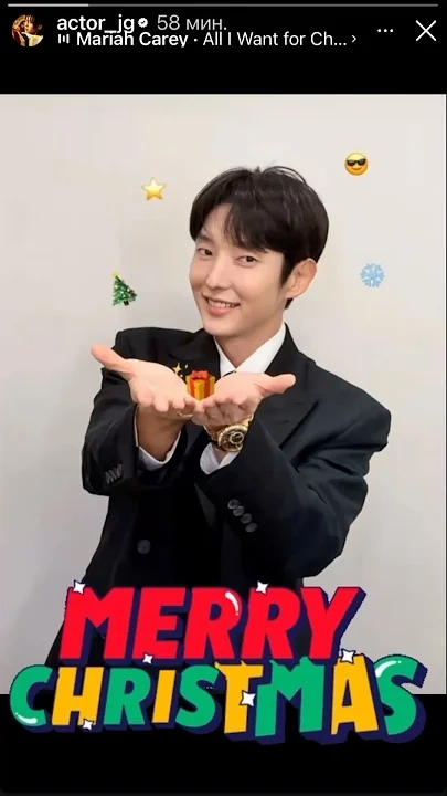 Behind-the-scenes cut of Lee Joongi