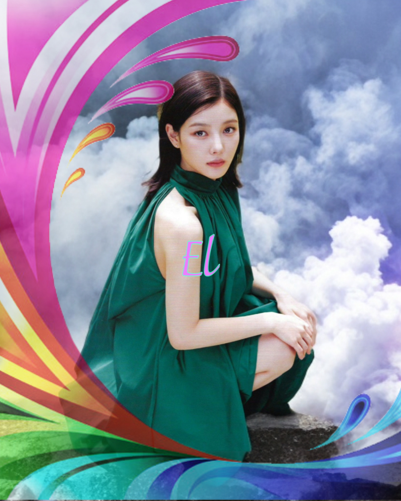 A moment captured by a fan of Kim Youjung