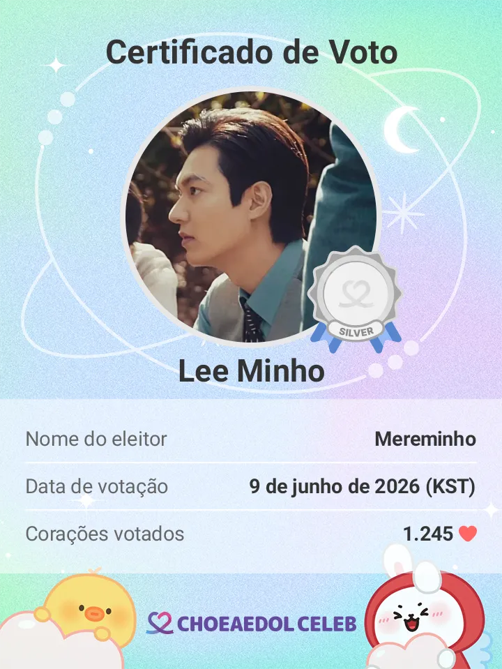 Latest photo of Lee Minho