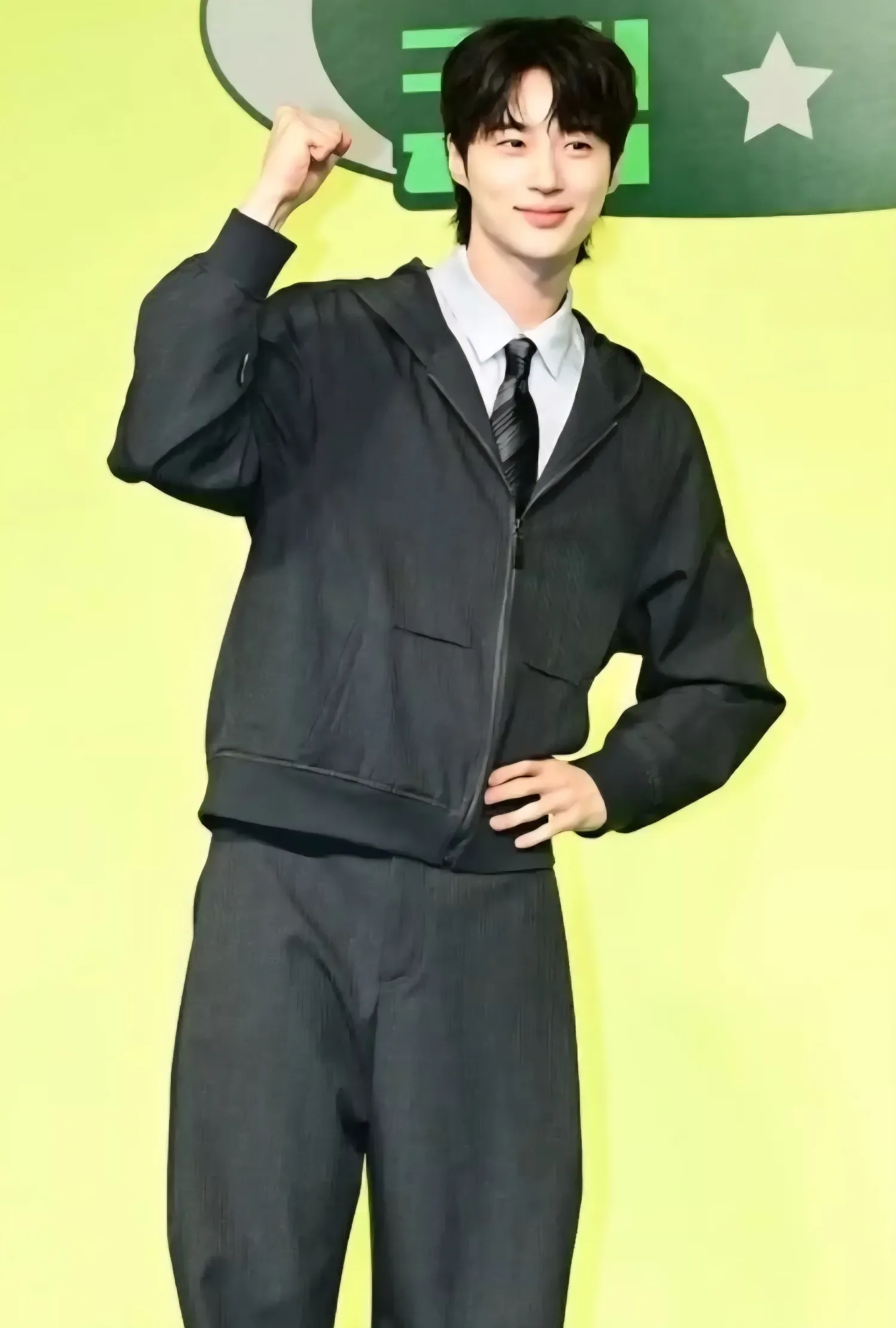A moment captured by a fan of Byeon Wooseok