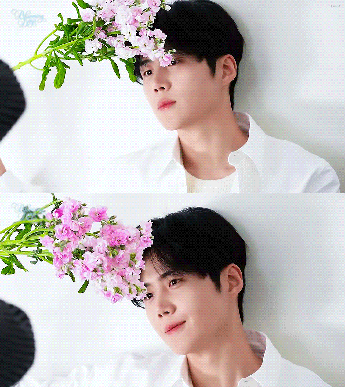 A moment captured by a fan of Kim Seonho