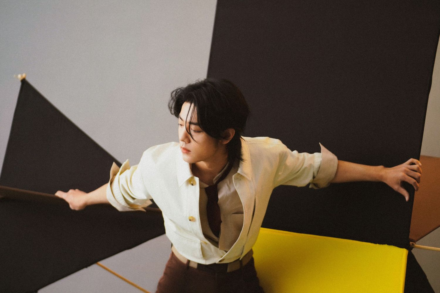 Recent activity shot of Xiao Zhan