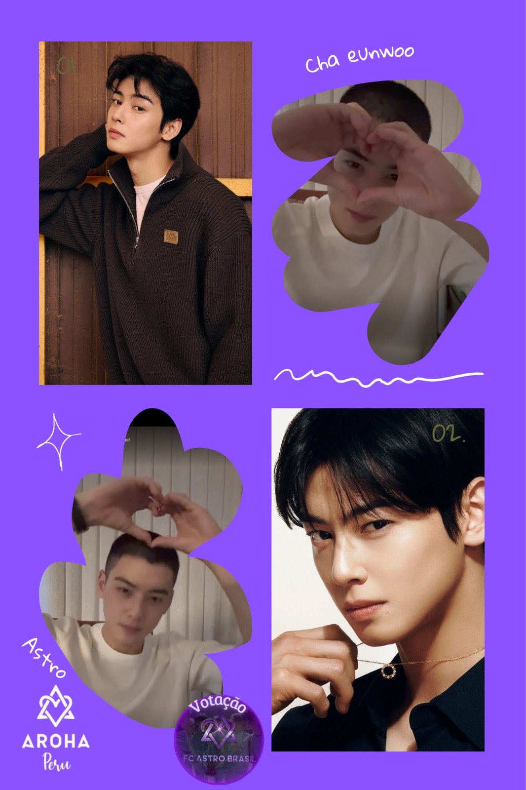 Behind-the-scenes cut of Cha Eunwoo