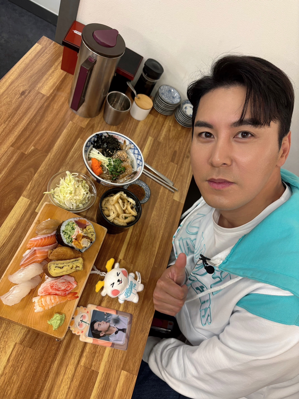 Behind-the-scenes cut of Jang Minho