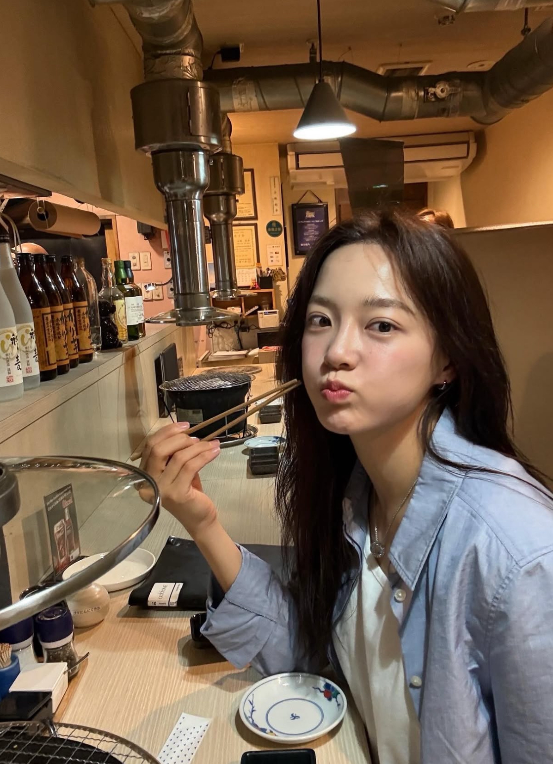 A moment captured by a fan of Kim Sejeong