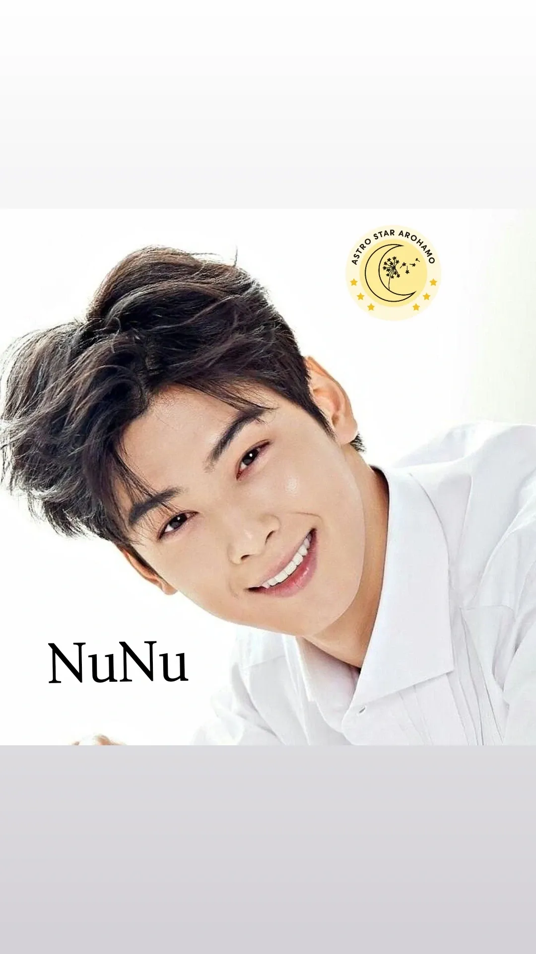 Behind-the-scenes cut of Cha Eunwoo