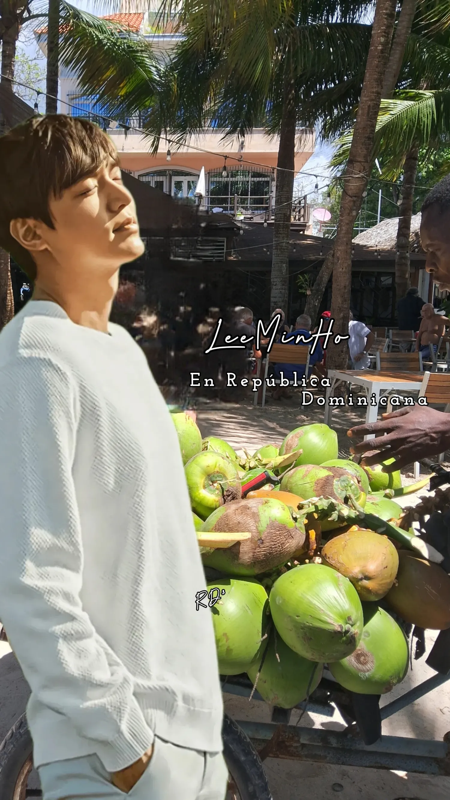 Behind-the-scenes cut of Lee Minho
