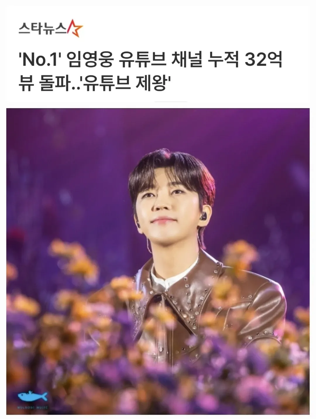 임영웅 팬이 찍은 순간