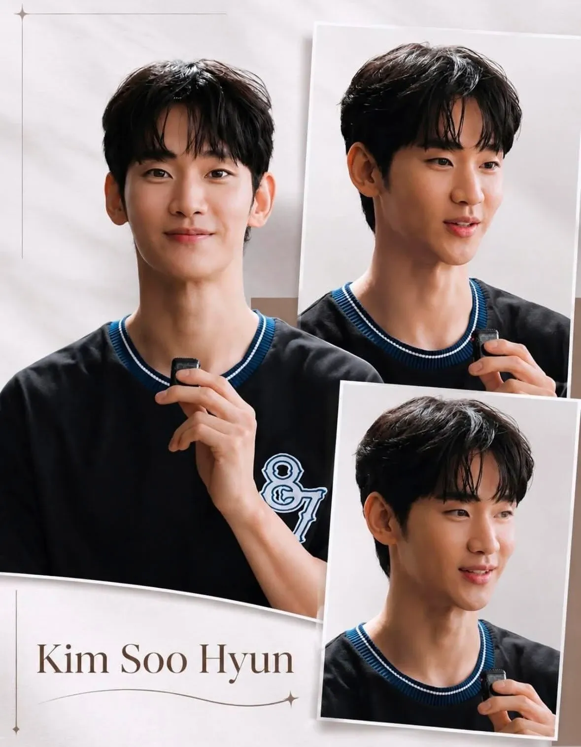 Behind-the-scenes cut of Kim Soohyun