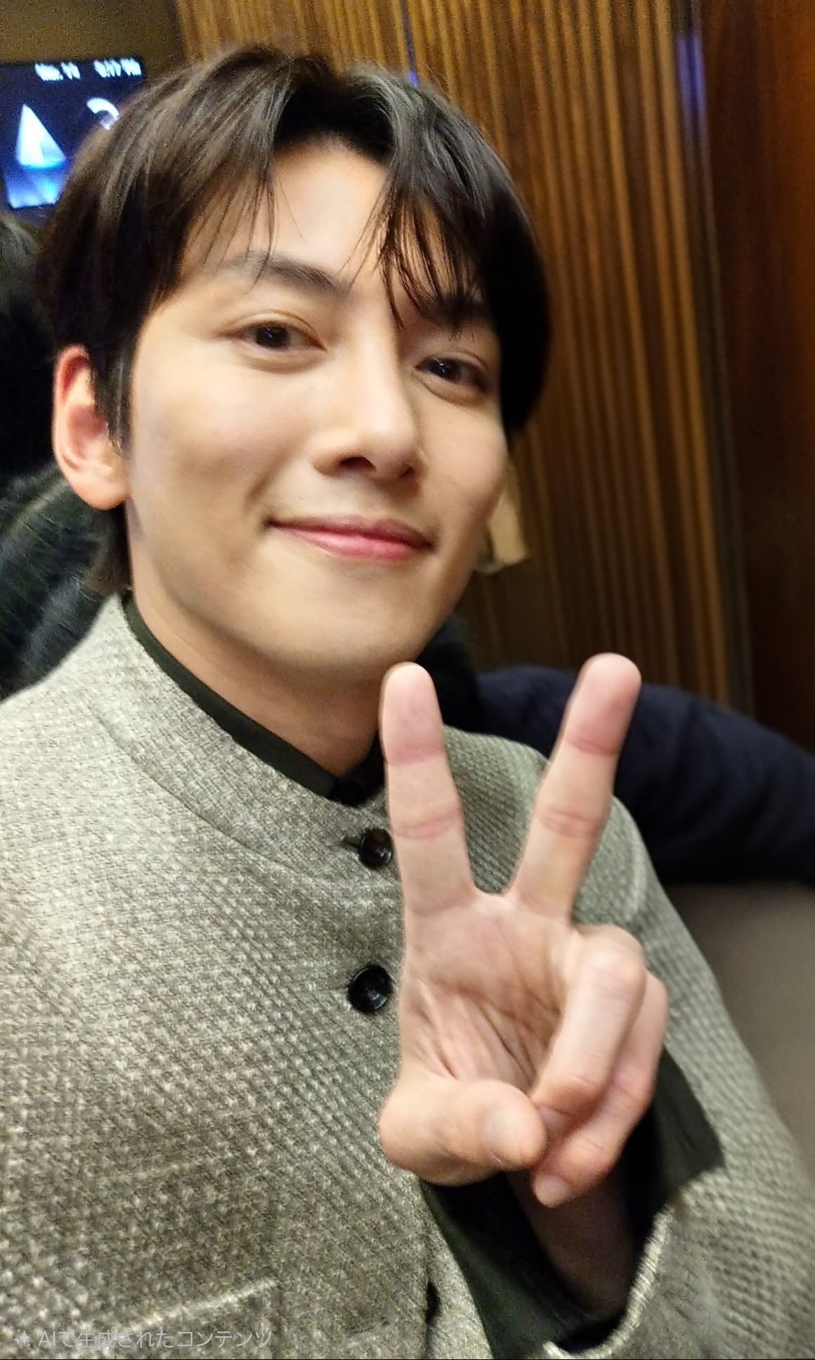 粉丝拍下的池昌旭瞬间