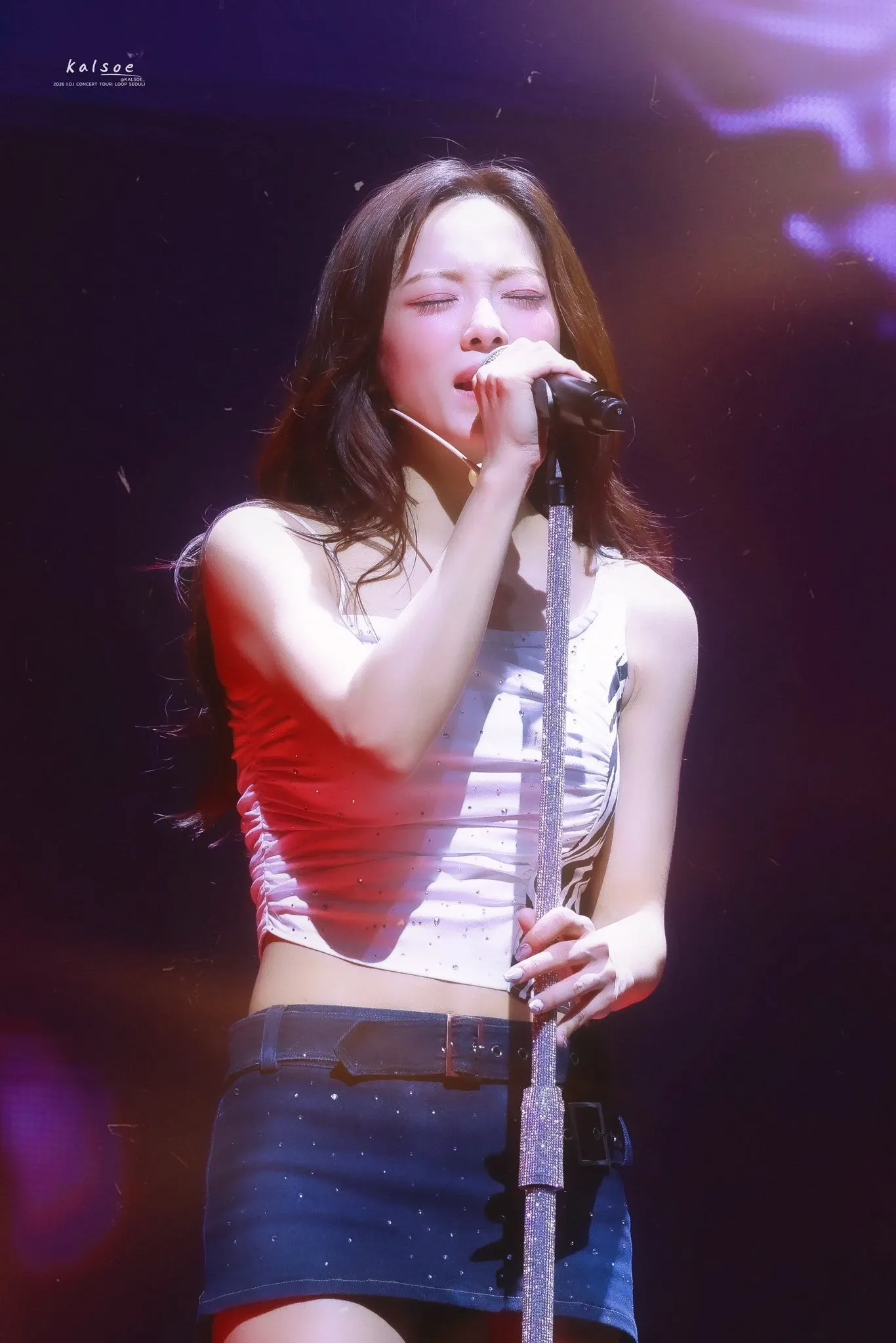A moment captured by a fan of Kim Sejeong