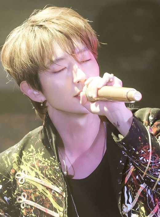 Recent activity shot of Lee Joongi