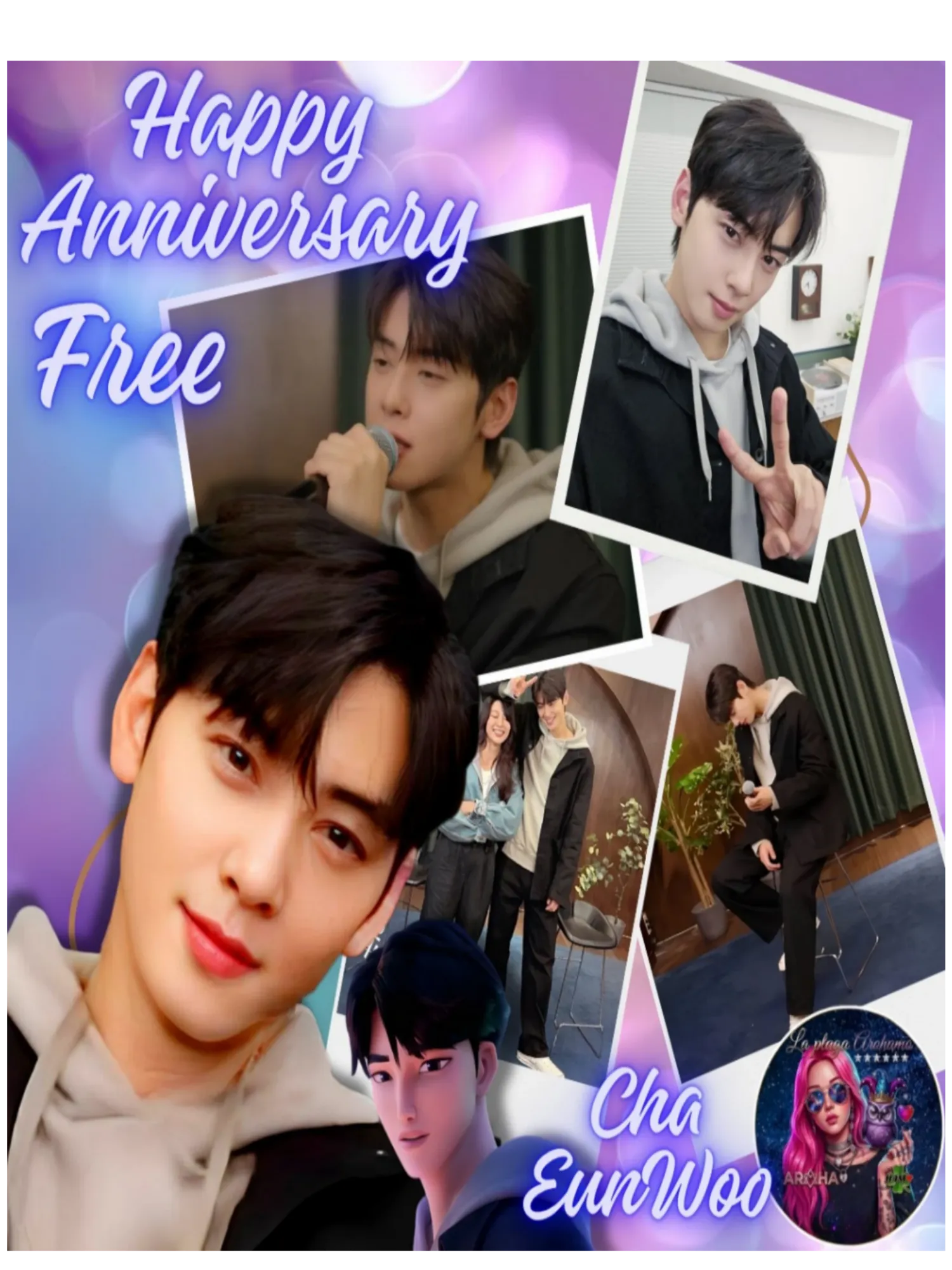 Recent activity shot of Cha Eunwoo