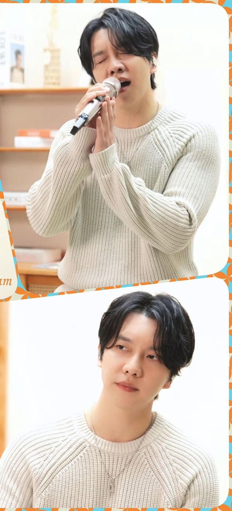 A moment captured by a fan of Lee Seunggi