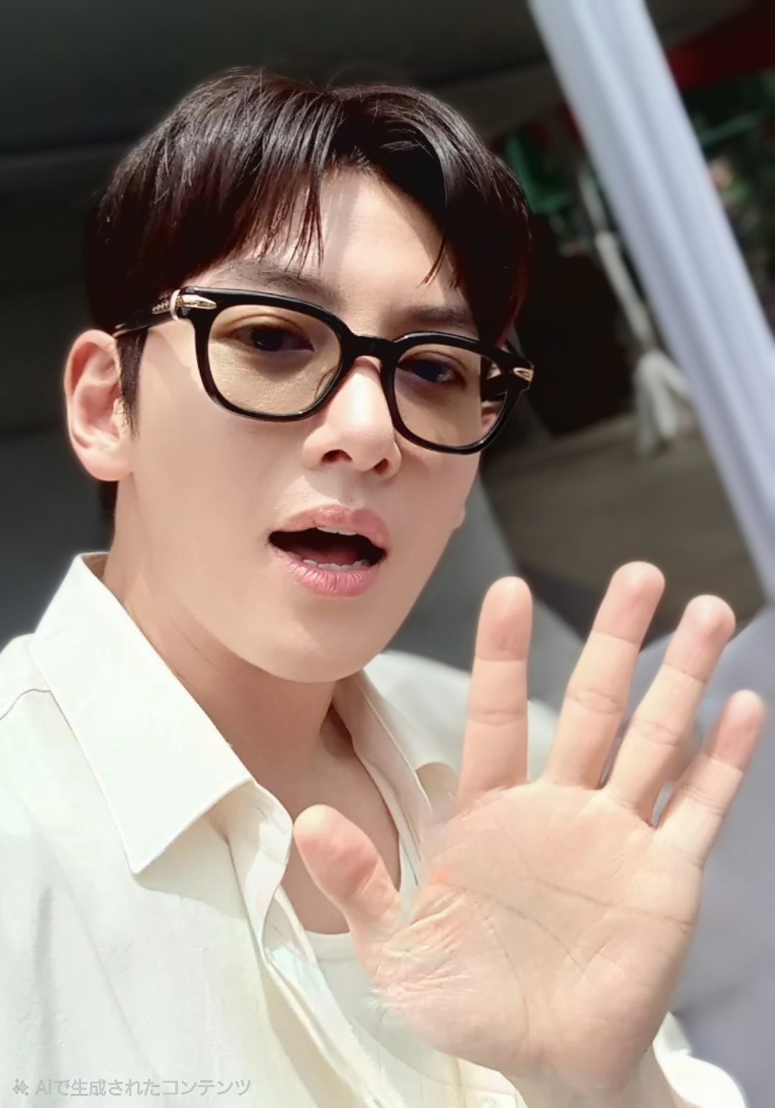 A moment captured by a fan of Ji Changwook