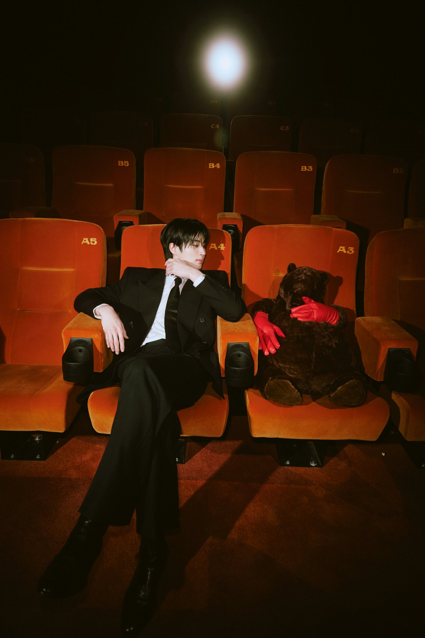 A moment captured by a fan of Byeon Wooseok